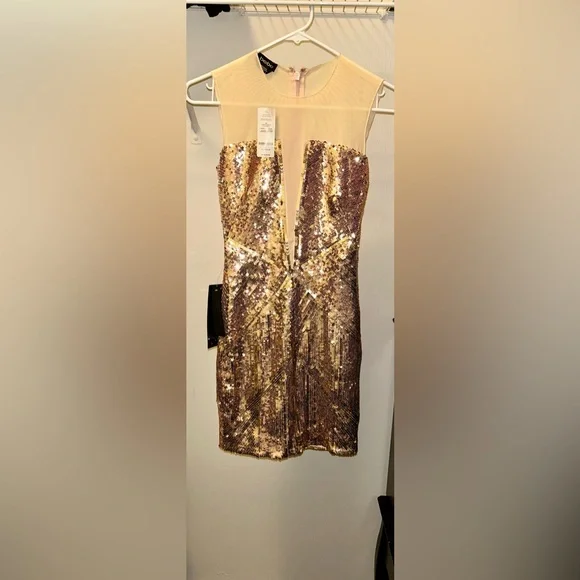 Bebe Dresses | Bebe Gold Glitter Mini Dress, Size:Xxs | Color: Gold | Size: Xxs | Pm-33848966's Closet Bebe Dresses | Bebe Gold Glitter Mini Dress, Size:Xxs | Color: Gold | Size: Xxs | Pm-33848966's Closet